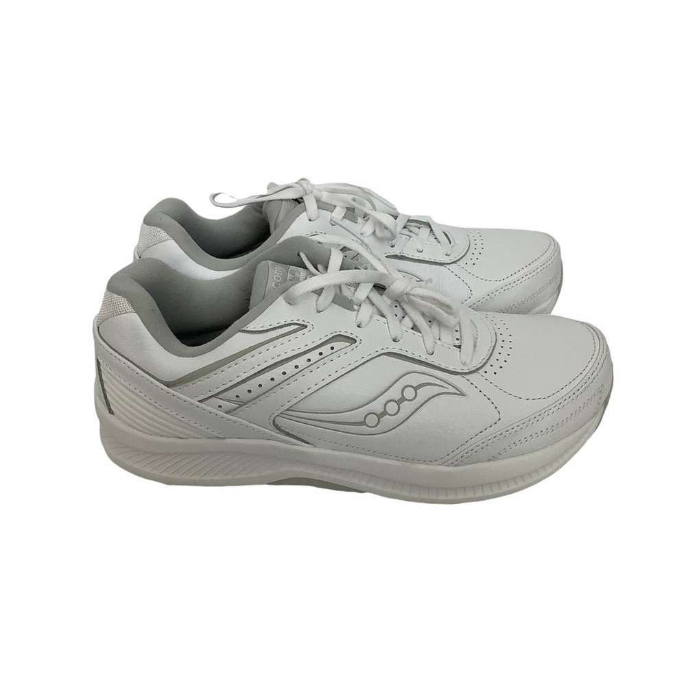 Saucony Womens Echelon Walker 3 White Running Shoes